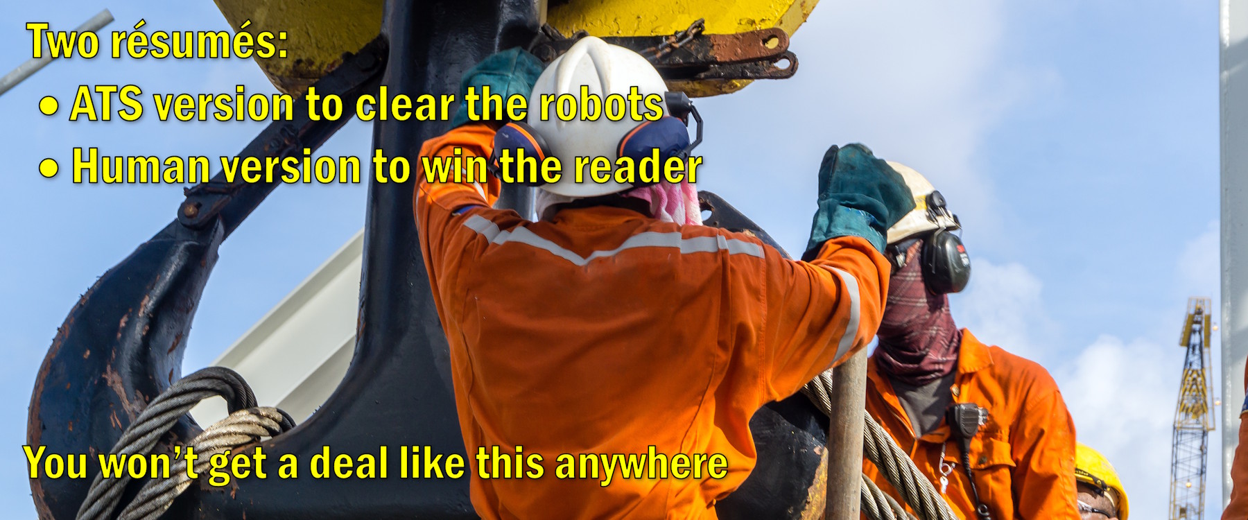 Oil rig worker in PPE climbing ladder on offshore platform — real rig access and safety gear.
